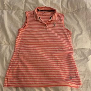 Women Nike sleeveless golf polo